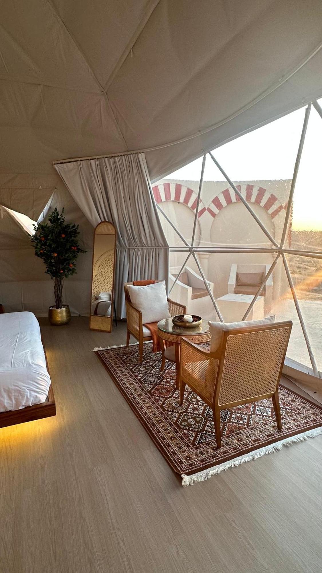 Bubbles Domes Private Cmp Hotel Al Wāşil Kamer foto