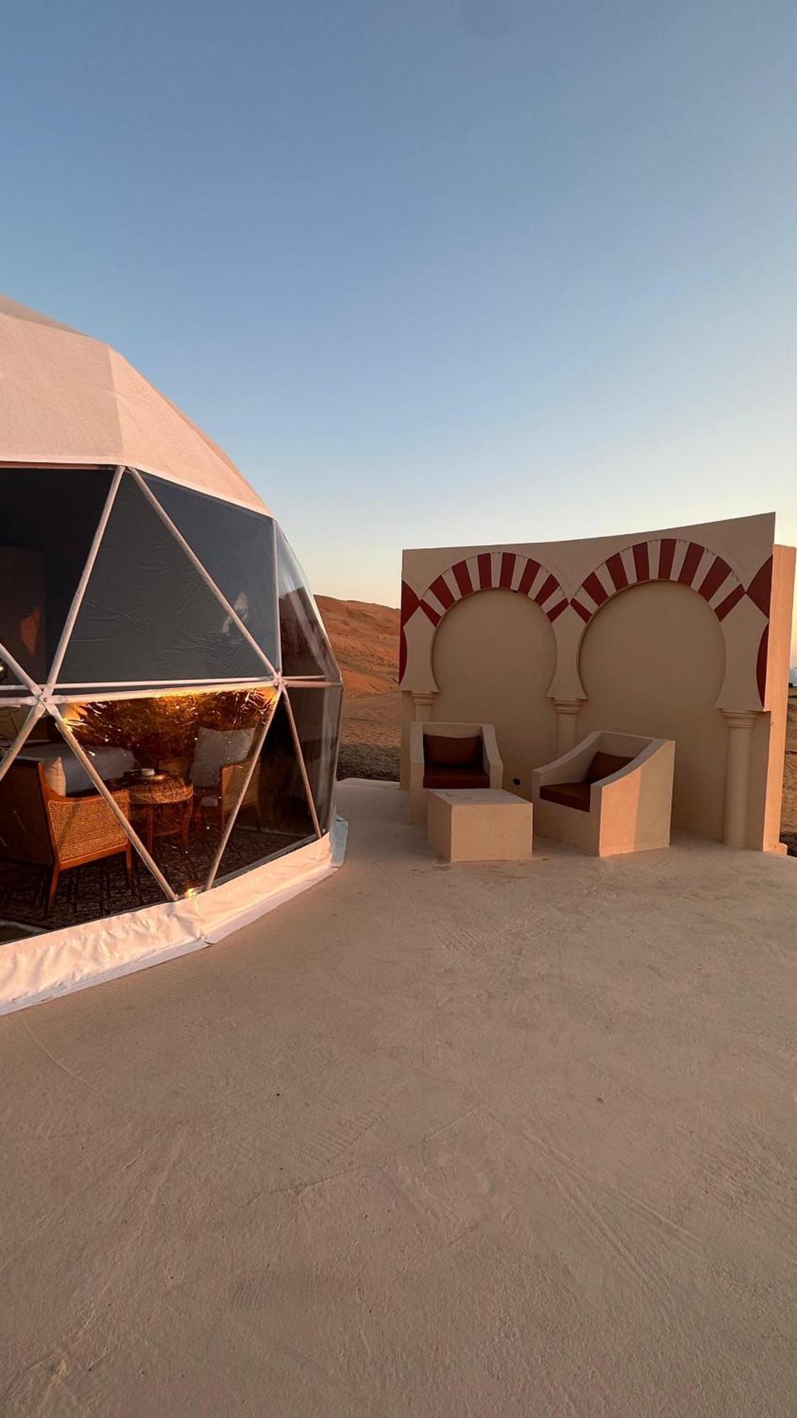 Bubbles Domes Private Cmp Hotel Al Wāşil Kamer foto