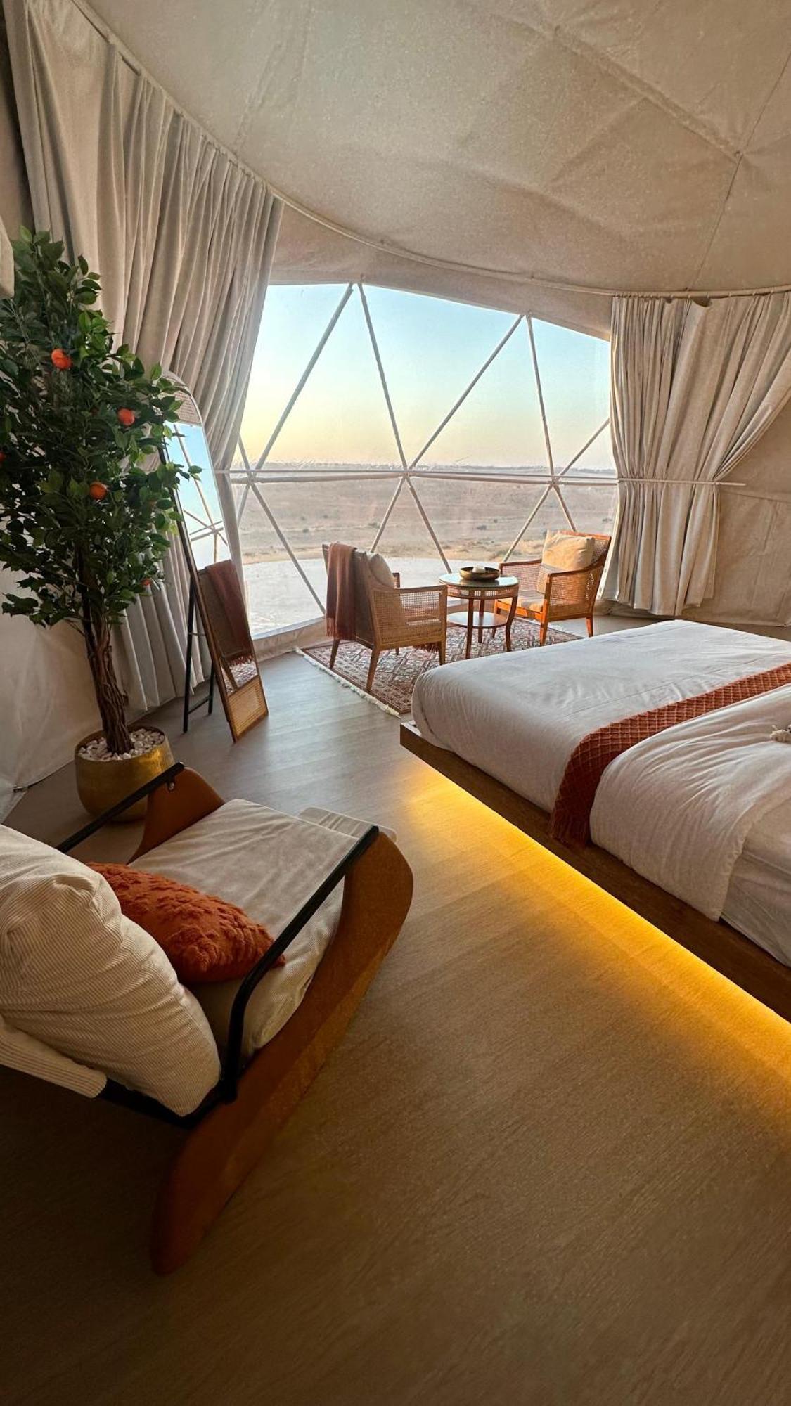 Bubbles Domes Private Cmp Hotel Al Wāşil Kamer foto